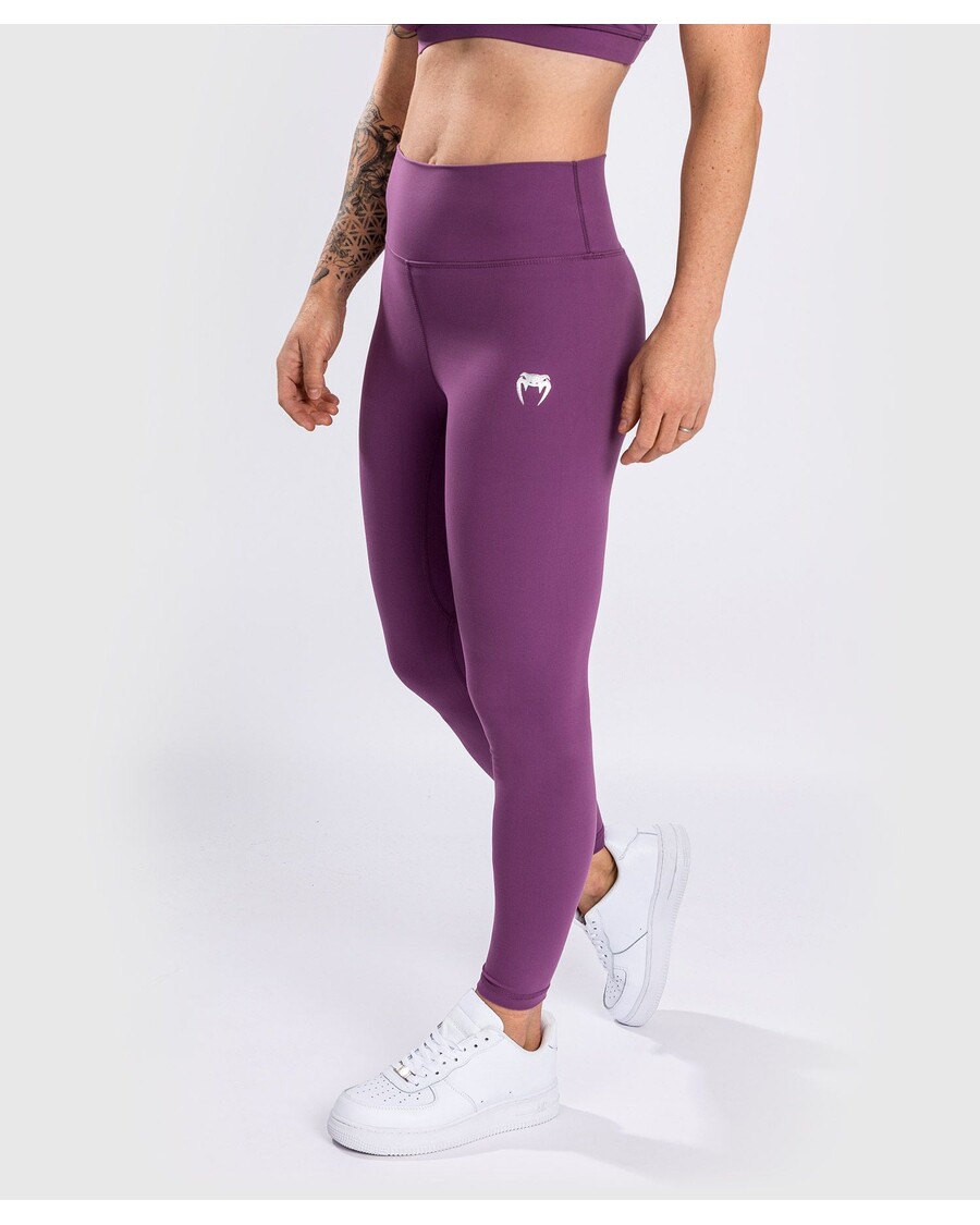 Venum Essential Lifestyle Leggings - Dusky Orchid/Brushed Silver