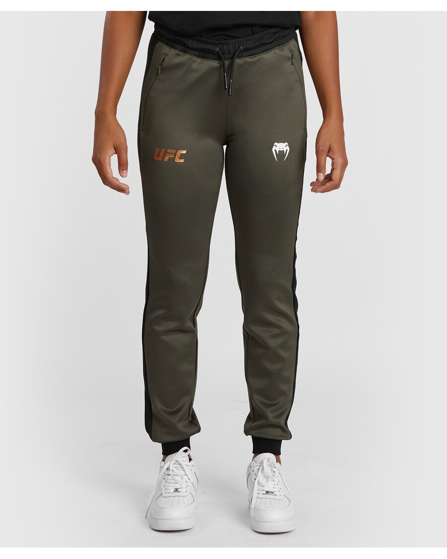 UFC Adrenaline by Venum Fight Week  Women’s Performance Jogging Pants - Khaki/Bronze