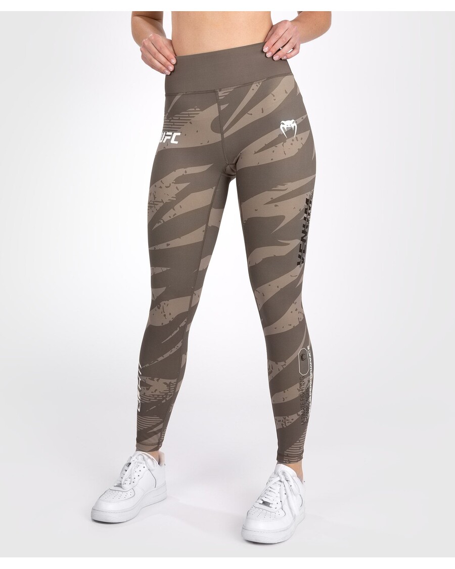 UFC Adrenaline by Venum Fight Week Women’s Performance Tight - Desert Camo