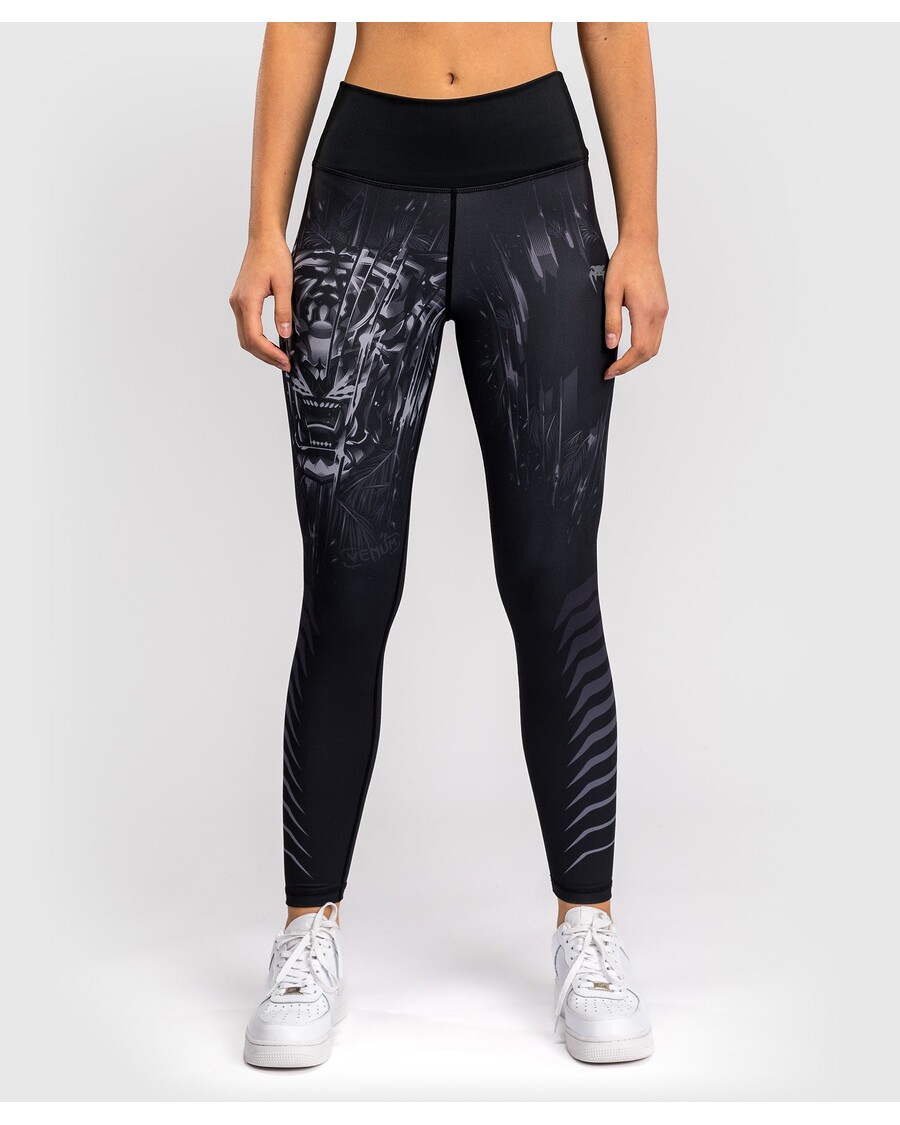 Venum Tiger Women's Leggings - Black/Silver