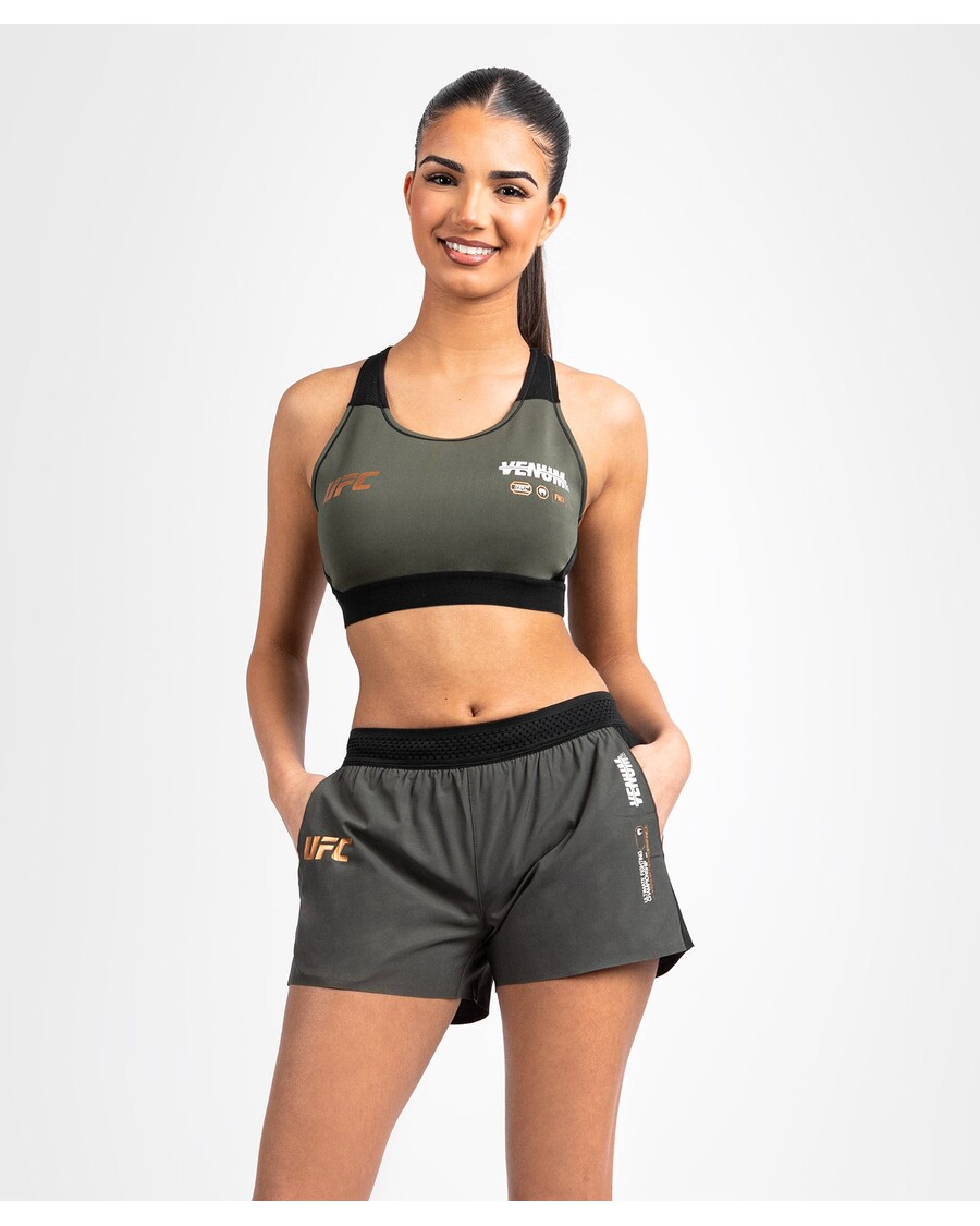 UFC Adrenaline by Venum Fight Week Women’s Performance Short - Khaki