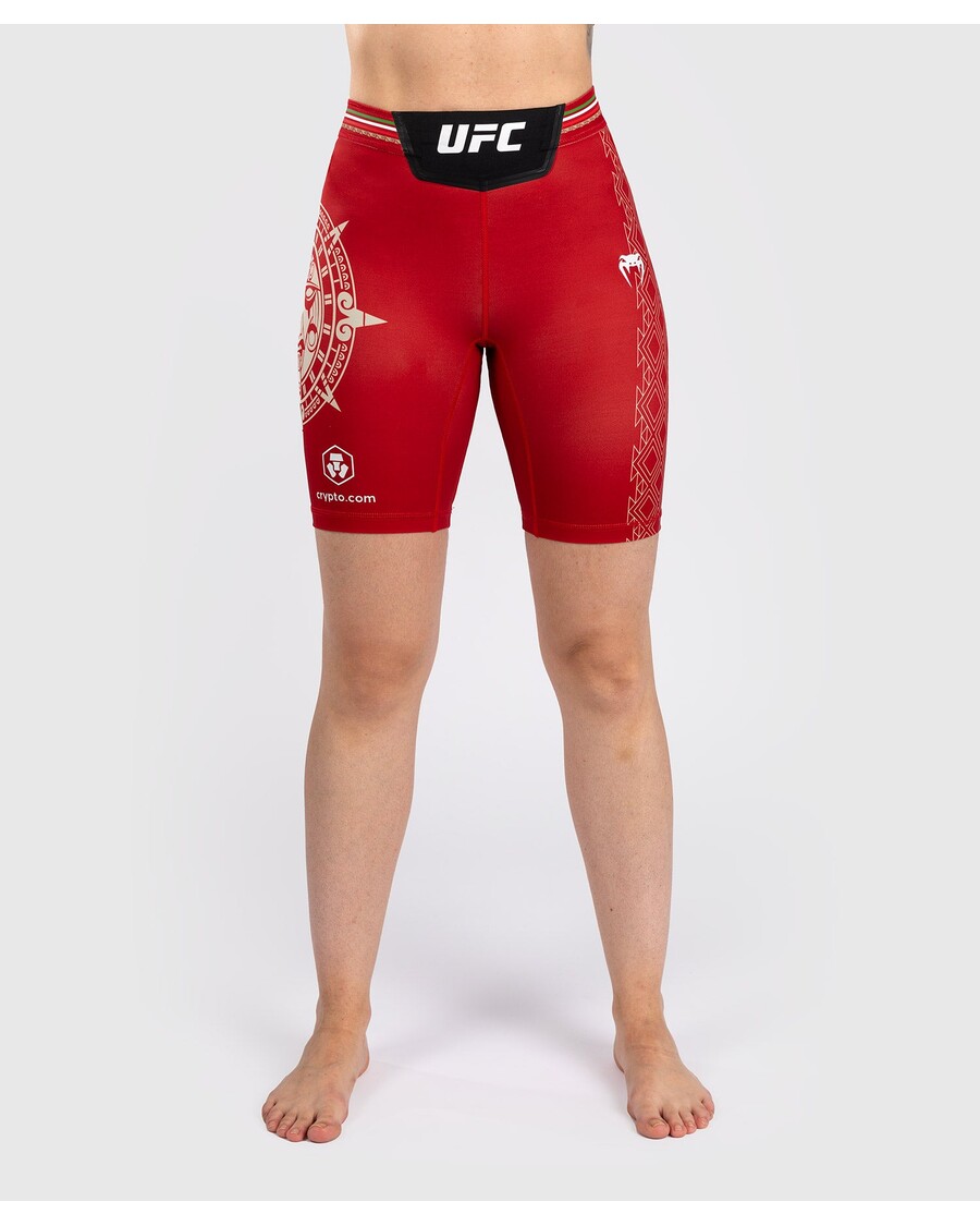 Noche UFC by Venum Authentic Fight Night Women’s Vale Tudo Short - Long Fit - Red