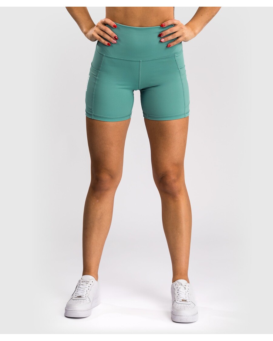 Venum Essential Women's Bike Shorts - Aqua Green