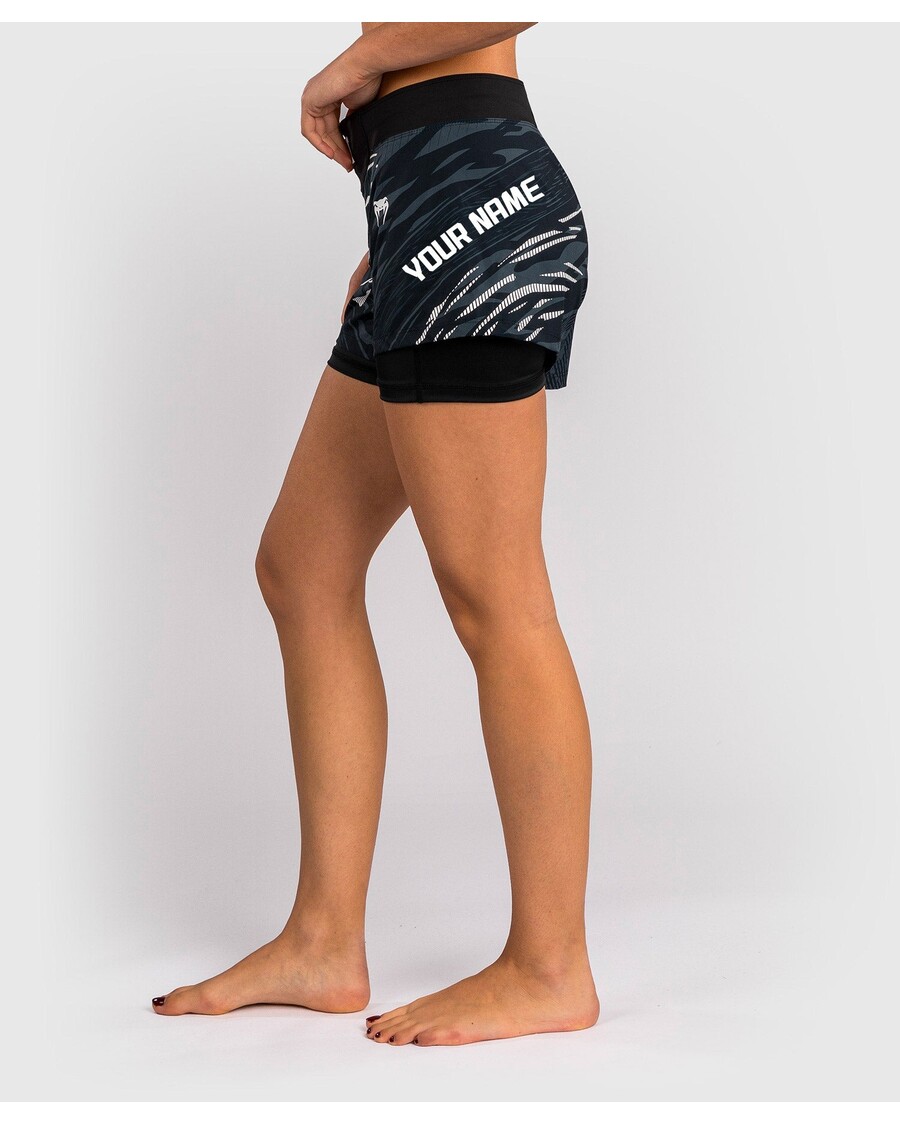 UFC Fusion by Venum Personalized Authentic Fight Night Women's Fight Short - Black