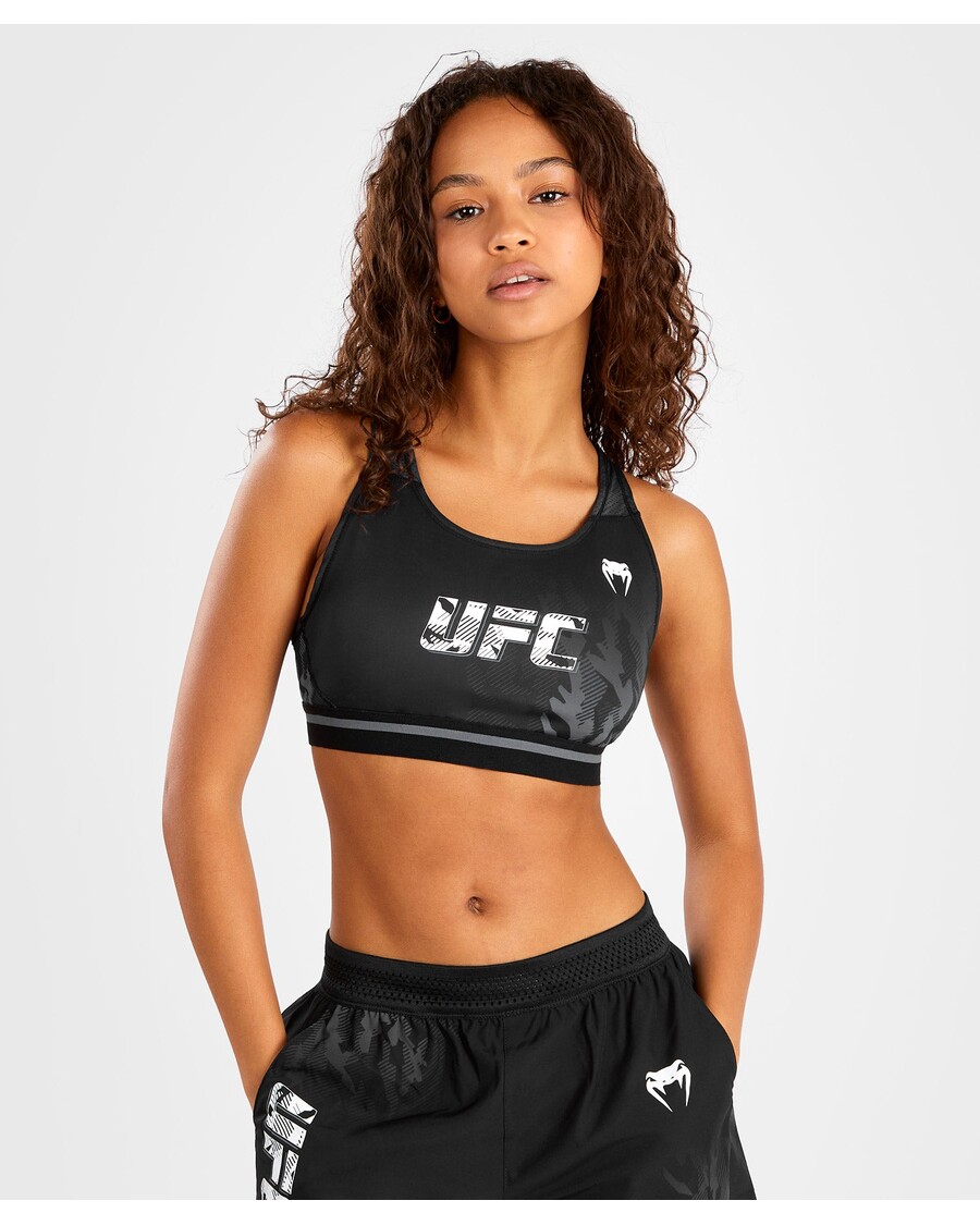 UFC Venum Authentic Fight Week Women's Sport Bra - Black