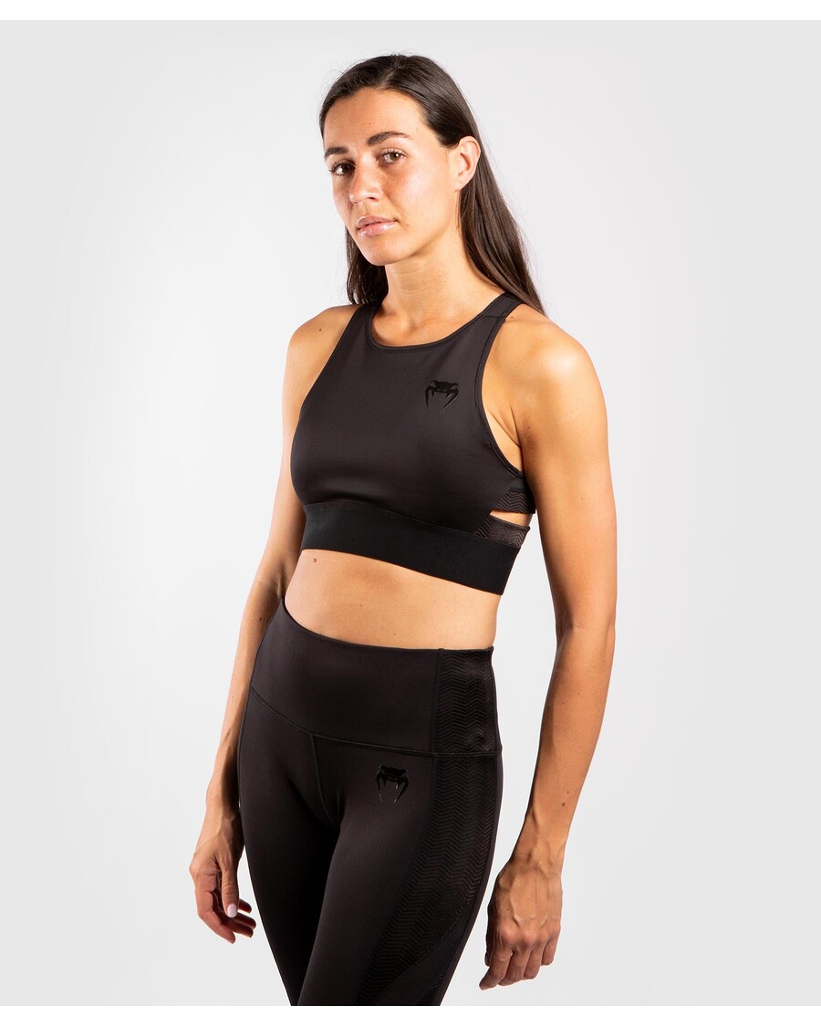 Venum G-Fit Sport Bra - Black/Black