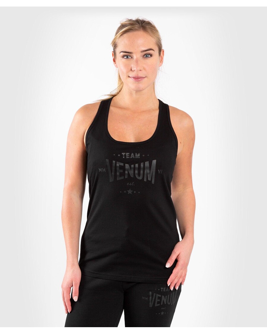 Venum Team 2.0 Tank Top - For Women - Black/Black