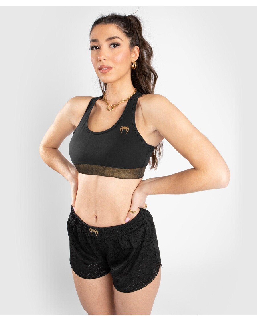 Venum Lightning Sport Bra - Black/Gold