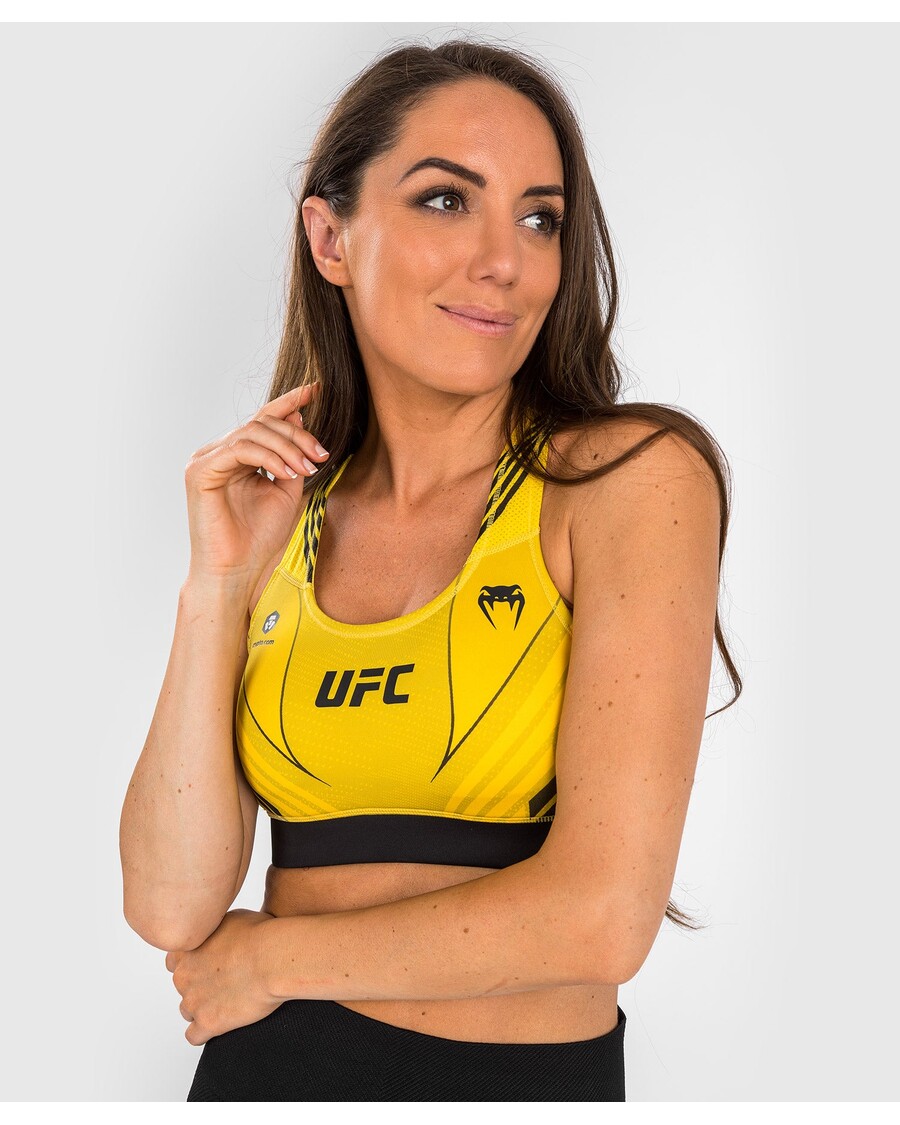 UFC Venum Authentic Fight Night 1.0 Women's Sport Bra - Yellow