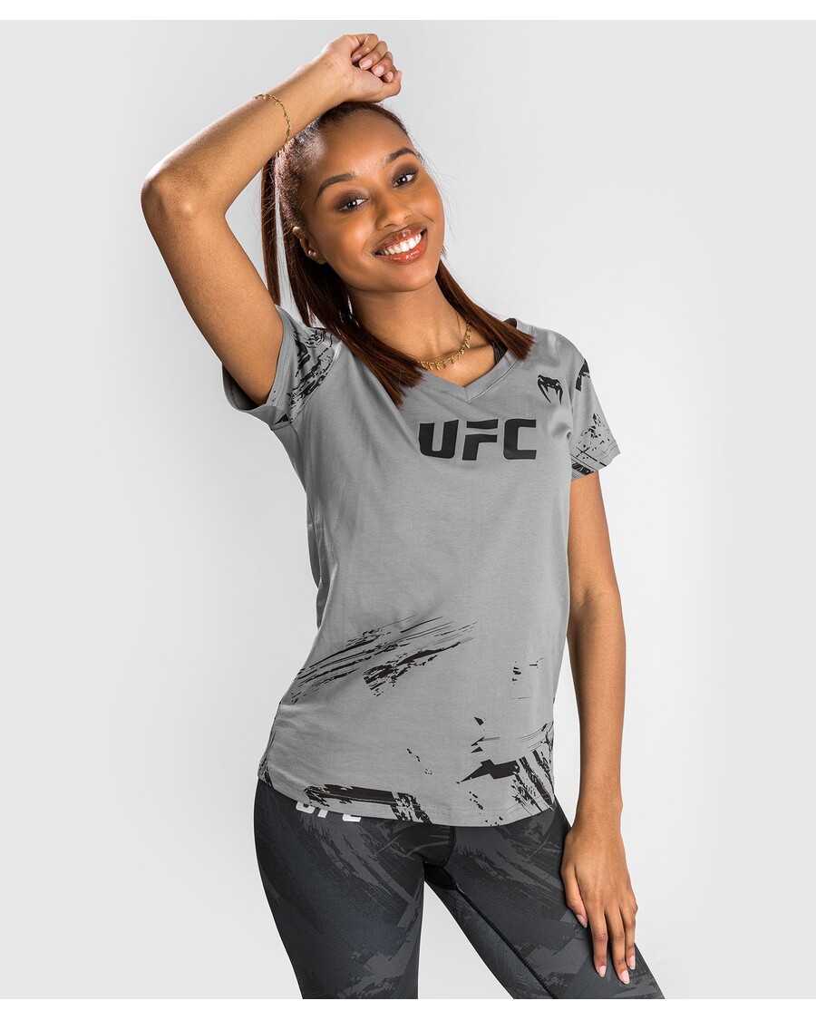 UFC Venum Authentic Fight Week 2.0 Women’s Short Sleeve T-Shirt - Grey