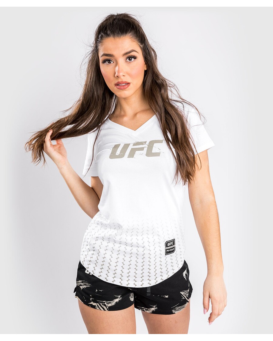 UFC Venum Authentic Fight Week 2.0 Women’s Short Sleeve T-Shirt - White