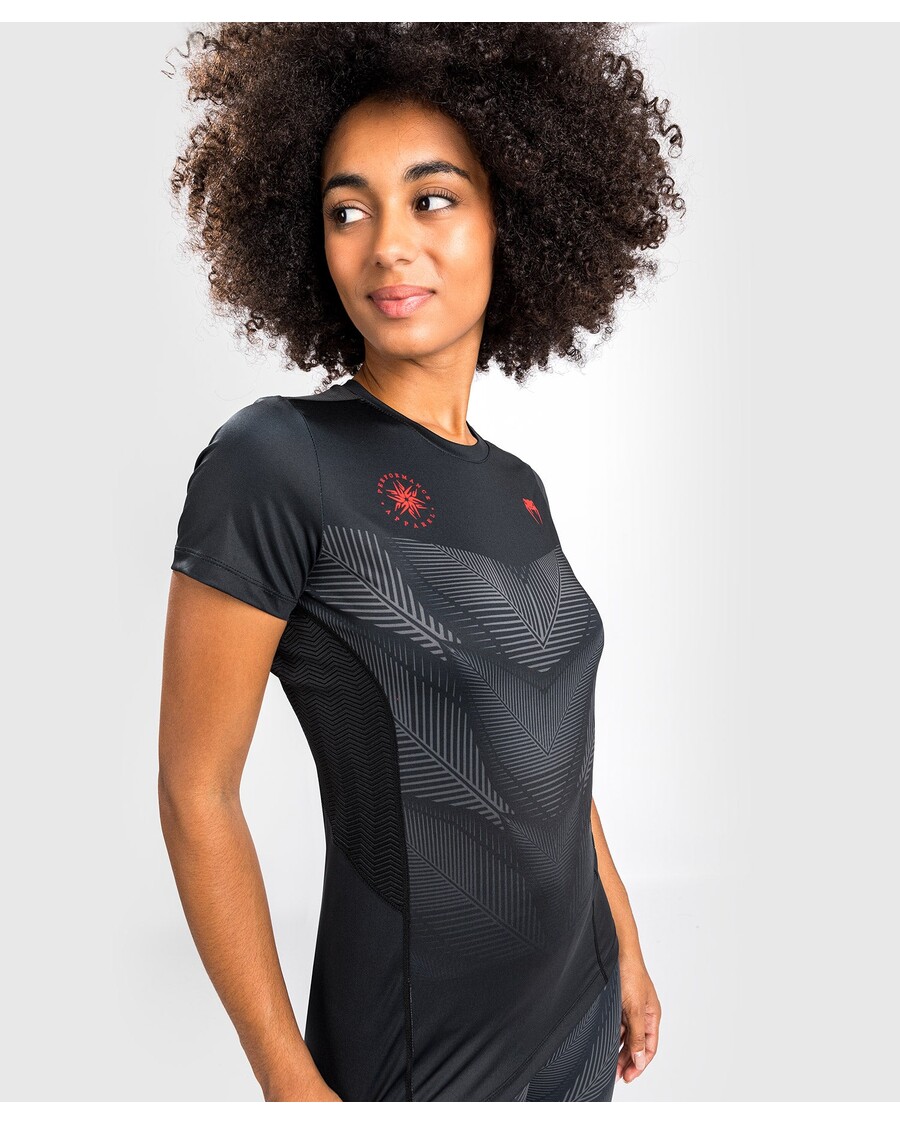 Venum Phantom Dry Tech T-Shirt - For Women - Black/Red