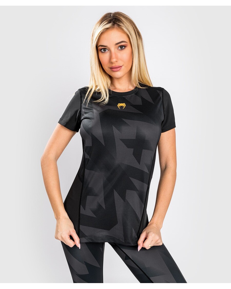 Venum Razor Dry Tech T-Shirt - For Women - Black/Gold