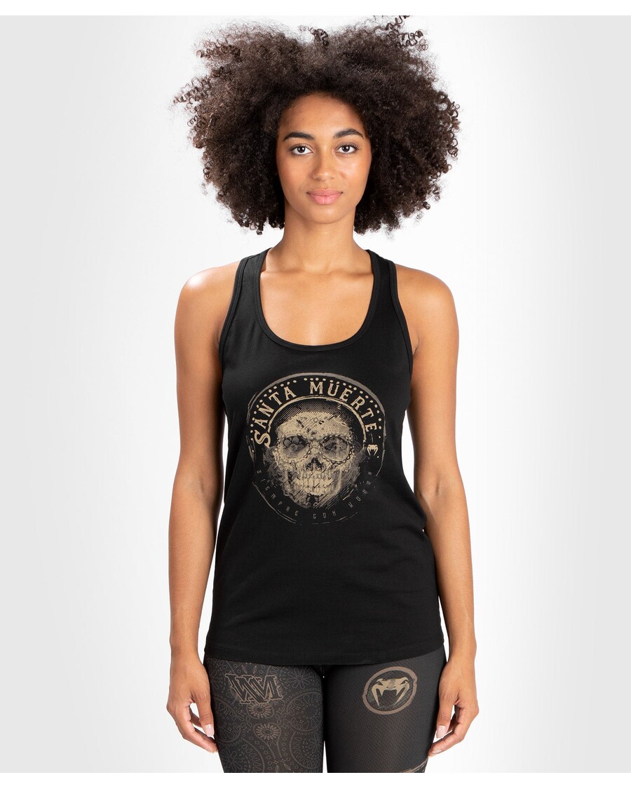 Venum Women Santa Muerte Dark Side - Tank Top - Black/Brown