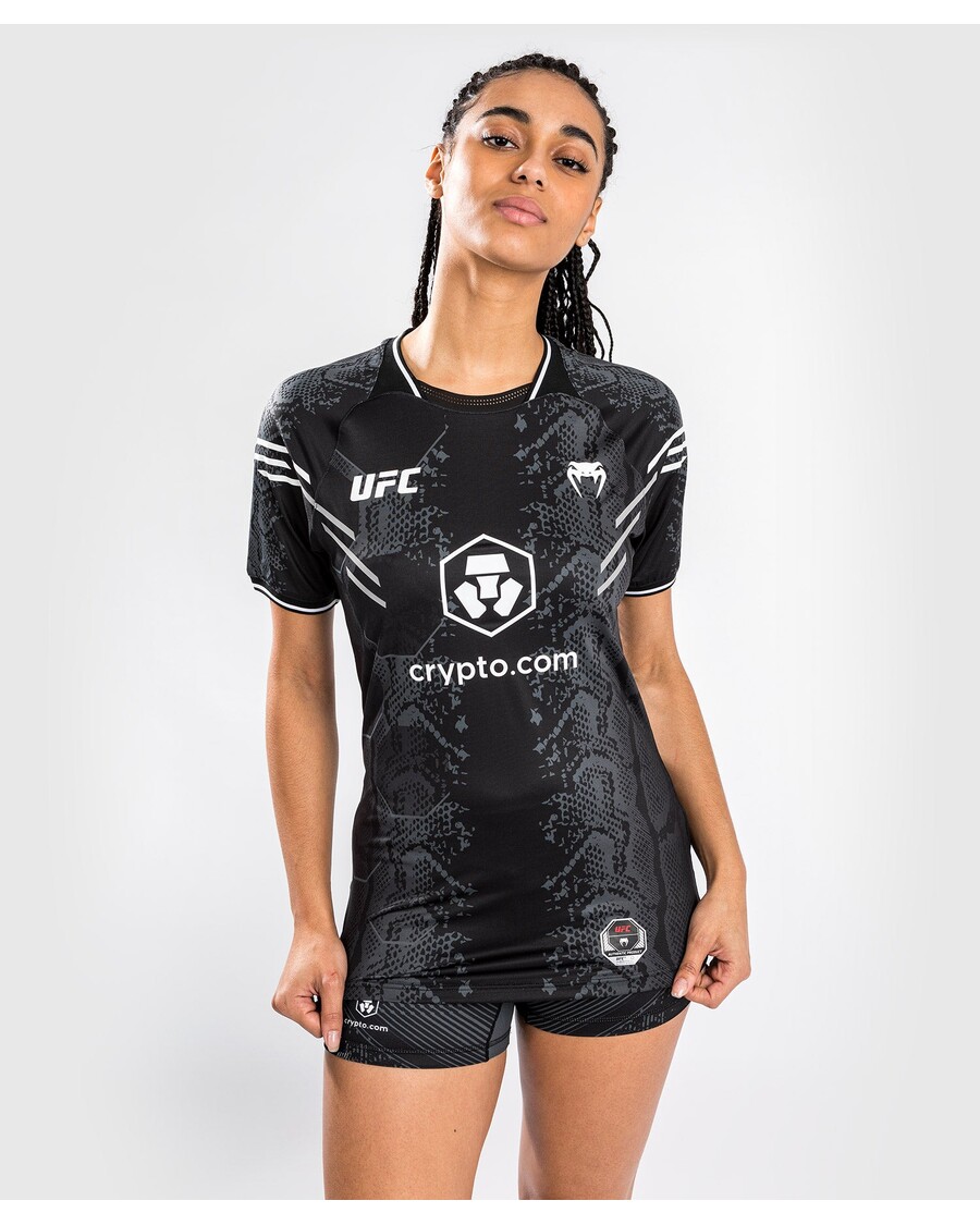 UFC Adrenaline by Venum Authentic Fight Night Women’s Walkout Jersey - Black