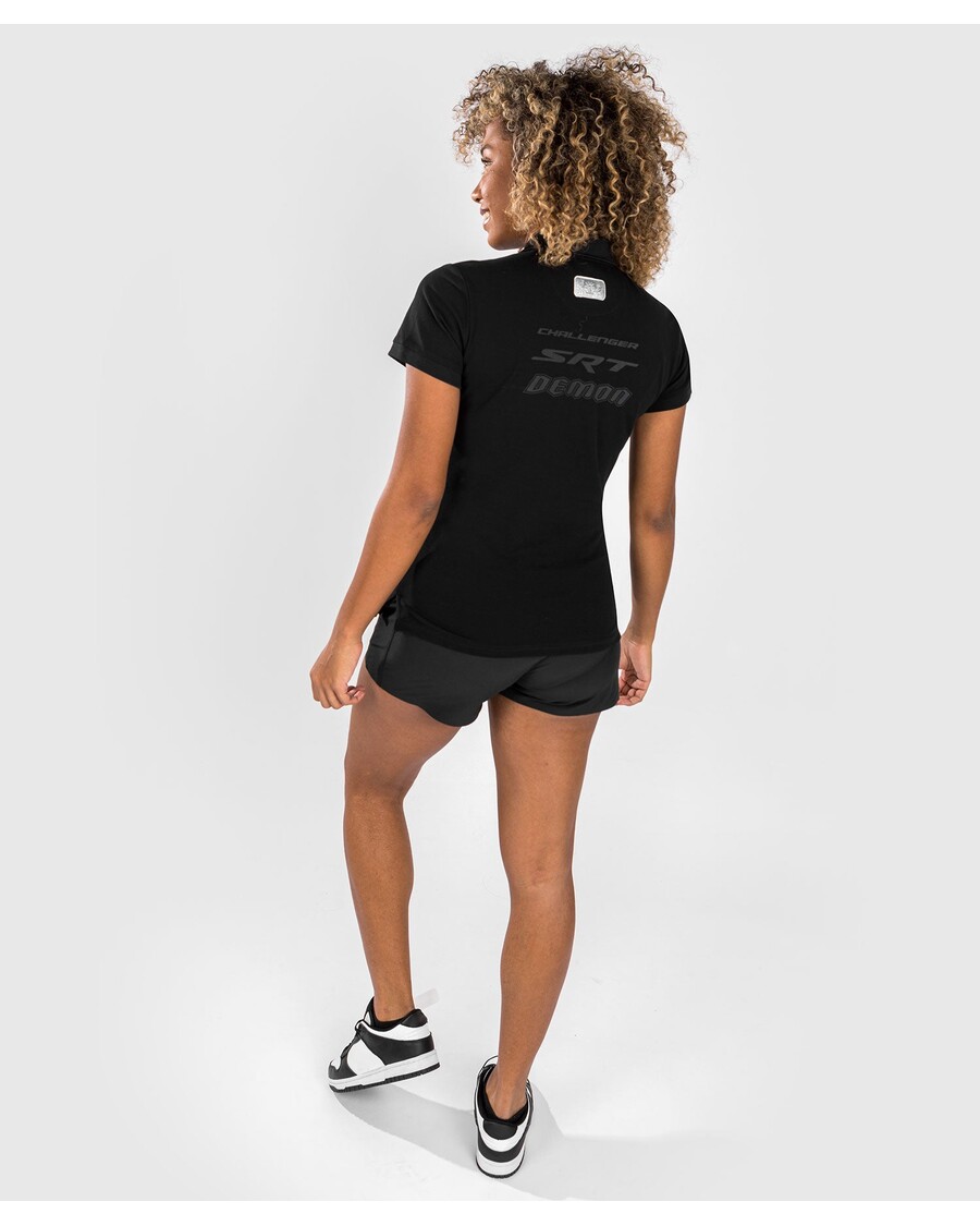 Venum x Dodge Challenger SRT Demon 170 Women's Polo Shirt - Black