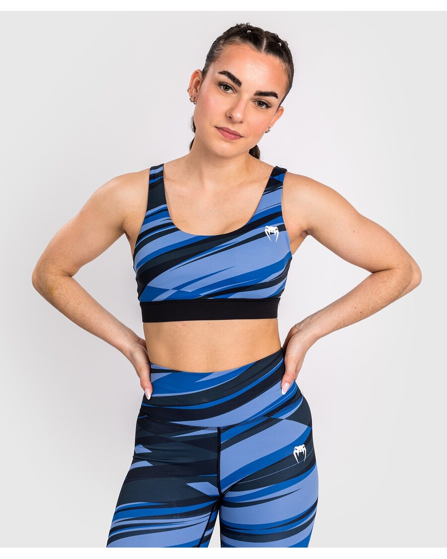 Venum Abyss Women’s Sports Bra - Shadow Blue