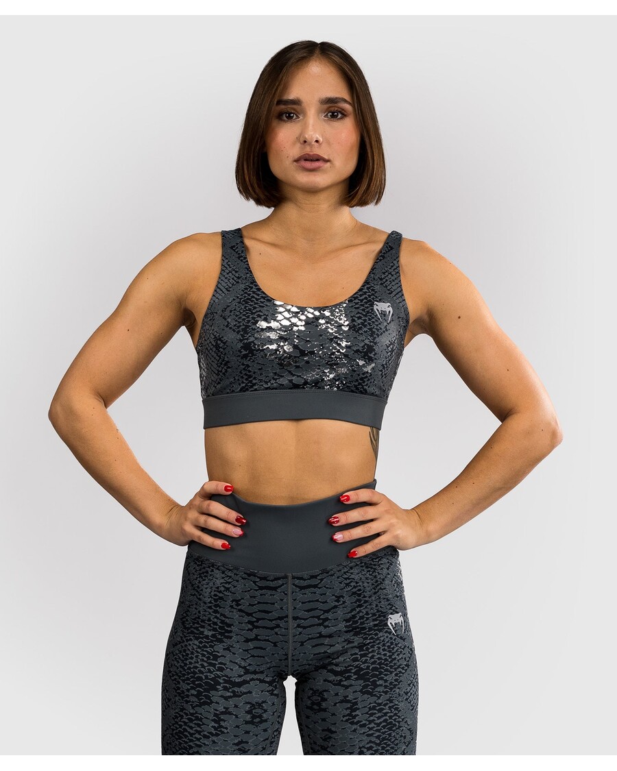 Venum Amazonia Women’s Sports Bra - Dark Grey